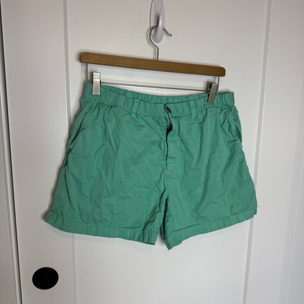Chubbies Minty Beach Boating Shorts Outdoors 100% Cotton Size Large
